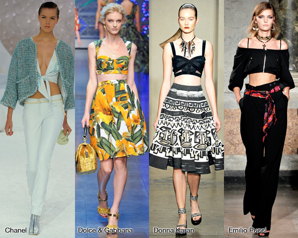Модные тенденции в показах весна-лето 2012